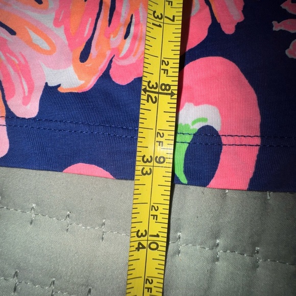 Lilly Pulitzer Beacon T-shirt dress SZ XS Gimme Some Leg Flamingo 3/4 slv VVGUC - Picture 8 of 9